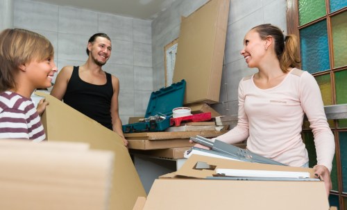 Enfield Removals team preparing a careful residential move