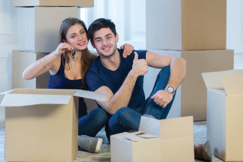 Man with van removal service in Enfield for local home and business moves