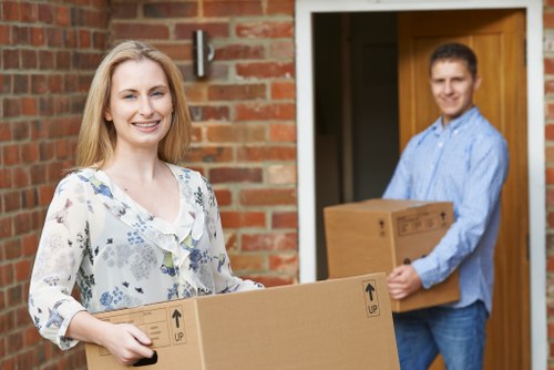 Packed items prepared securely for safe transportation