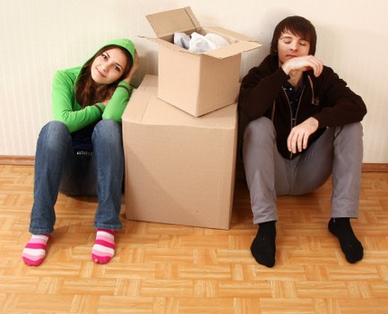 Packing materials and organised moving supplies for an Enfield move