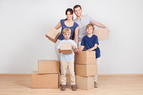 Safe bank transfer and card payment area for Enfield Removals