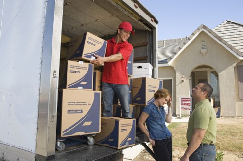 Professional packing and loading service for a home move in Enfield