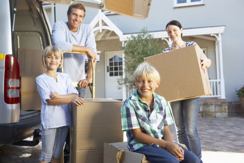 Residential street access planning for house removals in Enfield