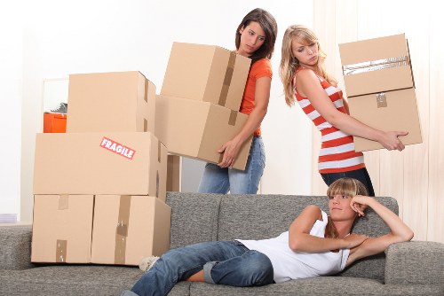 Preparation and packing for a man with van removal in Enfield