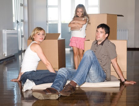 Man with a van helping with a residential move in Enfield